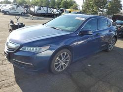 Acura Vehiculos salvage en venta: 2015 Acura TLX Tech