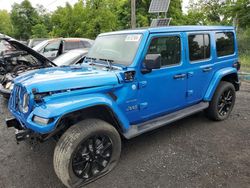 Jeep Wrangler salvage cars for sale: 2023 Jeep Wrangler Sahara 4XE