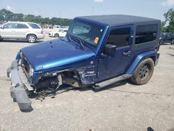 Jeep Wrangler salvage cars for sale: 2009 Jeep Wrangler Sahara