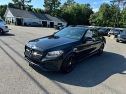 Salvage cars for sale from Copart North Billerica, MA: 2016 Mercedes-Benz C300