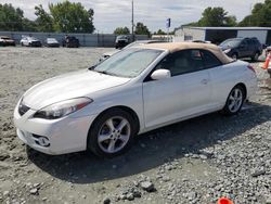 Toyota Camry Sola salvage cars for sale: 2007 Toyota Camry Solara SE