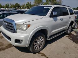 Toyota Sequoia salvage cars for sale: 2016 Toyota Sequoia Platinum