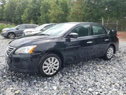 Nissan salvage cars for sale: 2015 Nissan Sentra S