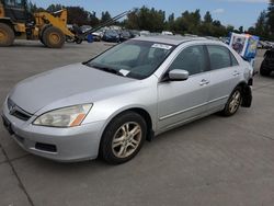 Honda salvage cars for sale: 2006 Honda Accord EX