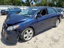 Toyota salvage cars for sale: 2013 Toyota Corolla Base