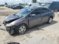 Honda Civic lx salvage cars for sale: 2014 Honda Civic LX