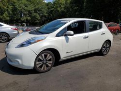 Nissan Leaf salvage cars for sale: 2013 Nissan Leaf S