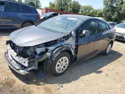 Toyota Prius Nigh salvage cars for sale: 2022 Toyota Prius Night Shade