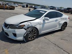 Salvage cars for sale from Copart Grand Prairie, TX: 2014 Honda Accord EXL