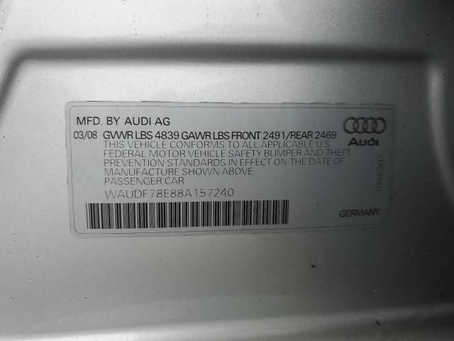 2008 Audi A4 2.0T Quattro