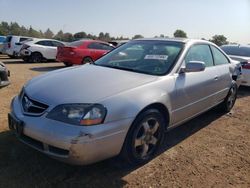 Acura salvage cars for sale: 2003 Acura 3.2CL