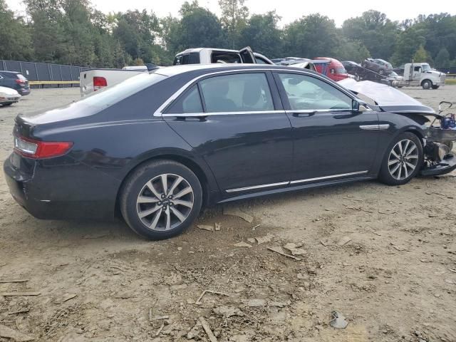 2018 Lincoln Continental