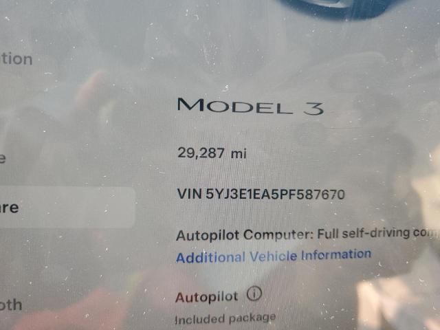 2023 Tesla Model 3