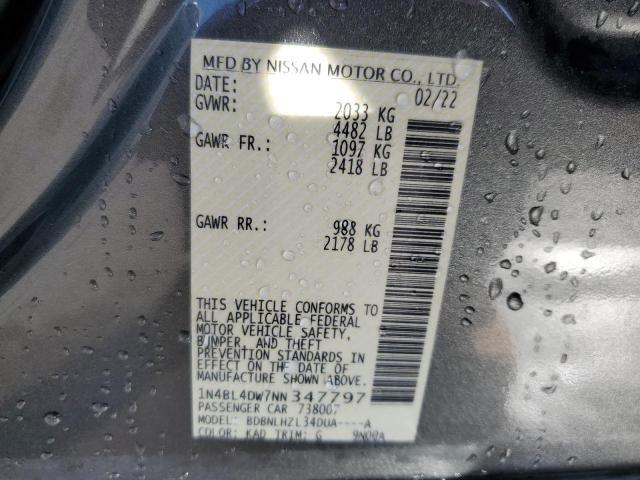 2022 Nissan Altima SV