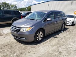 Honda Odyssey ex salvage cars for sale: 2014 Honda Odyssey EX