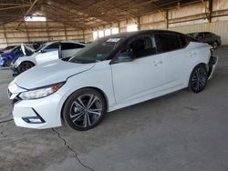 Nissan Sentra salvage cars for sale: 2021 Nissan Sentra SR