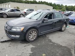 Salvage cars for sale from Copart Exeter, RI: 2013 Volkswagen Passat SEL