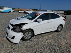 Hyundai Accent salvage cars for sale: 2016 Hyundai Accent SE