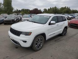 Jeep Grand Cherokee salvage cars for sale: 2017 Jeep Grand Cherokee Limited