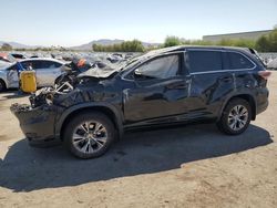 Toyota Highlander salvage cars for sale: 2015 Toyota Highlander LE