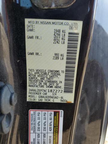 2010 Nissan Altima S