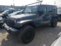 Jeep Wrangler Unlimited Sport salvage cars for sale: 2014 Jeep Wrangler Unlimited Sport