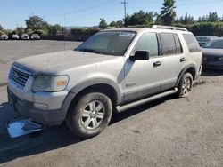 Ford Explorer salvage cars for sale: 2006 Ford Explorer XLT