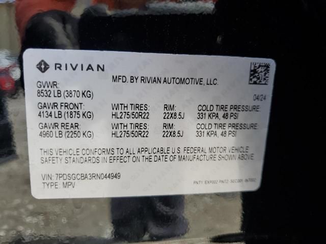 2024 Rivian R1S Adventure