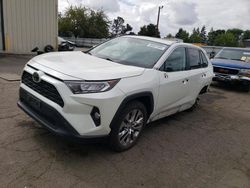 Toyota salvage cars for sale: 2021 Toyota Rav4 XLE Premium