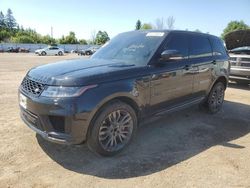 Salvage cars for sale from Copart Bowmanville, ON: 2021 Land Rover Range Rover Sport HST