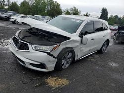 Acura mdx salvage cars for sale: 2020 Acura MDX