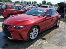 Lexus is salvage cars for sale: 2021 Lexus IS 300