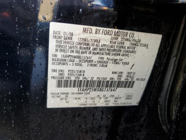 2008 Ford Taurus Limited