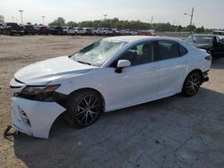 Salvage cars for sale from Copart Indianapolis, IN: 2022 Toyota Camry SE