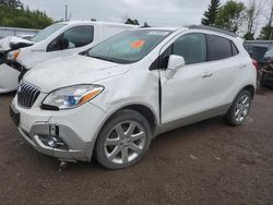 Salvage cars for sale from Copart Bowmanville, ON: 2015 Buick Encore Premium