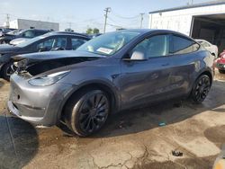 Tesla Model y salvage cars for sale: 2023 Tesla Model Y