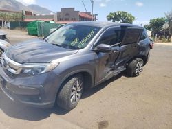 Honda salvage cars for sale: 2021 Honda Pilot EXL