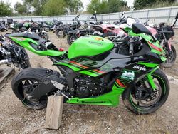 Kawasaki salvage cars for sale: 2024 Kawasaki ZX636 K