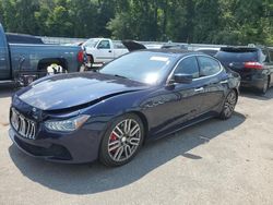 Maserati salvage cars for sale: 2015 Maserati Ghibli S