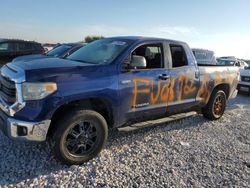 Toyota Tundra salvage cars for sale: 2014 Toyota Tundra Double Cab SR