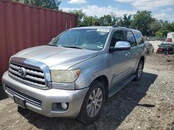 Toyota Sequoia salvage cars for sale: 2008 Toyota Sequoia Limited