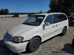 KIA Sedona ex salvage cars for sale: 2002 KIA Sedona EX