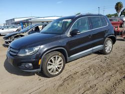 Salvage cars for sale from Copart San Diego, CA: 2014 Volkswagen Tiguan S