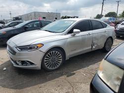 2018 Ford Fusion TITANIUM/PLATINUM HEV en venta en Chicago Heights, IL