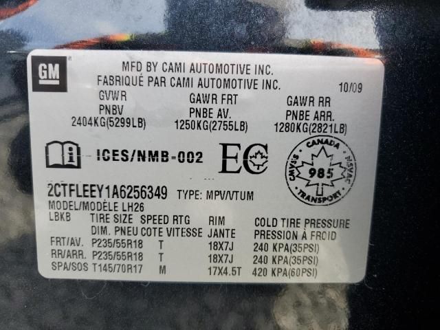 2010 GMC Terrain SLE