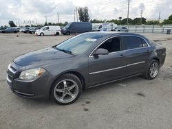 Salvage cars for sale from Copart Miami, FL: 2010 Chevrolet Malibu 1LT