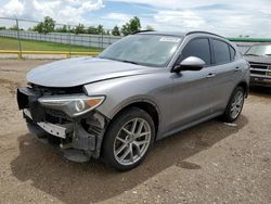 Alfa Romeo salvage cars for sale: 2018 Alfa Romeo Stelvio TI Sport