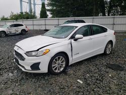 Ford Vehiculos salvage en venta: 2019 Ford Fusion SE