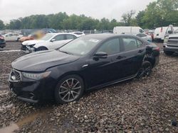 Acura salvage cars for sale: 2020 Acura TLX Technology