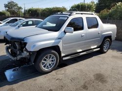 Honda salvage cars for sale: 2008 Honda Ridgeline RTL